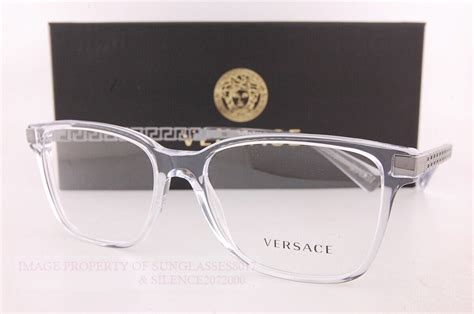 versace clear frame glasses|versace eyeglass frames for prescription.